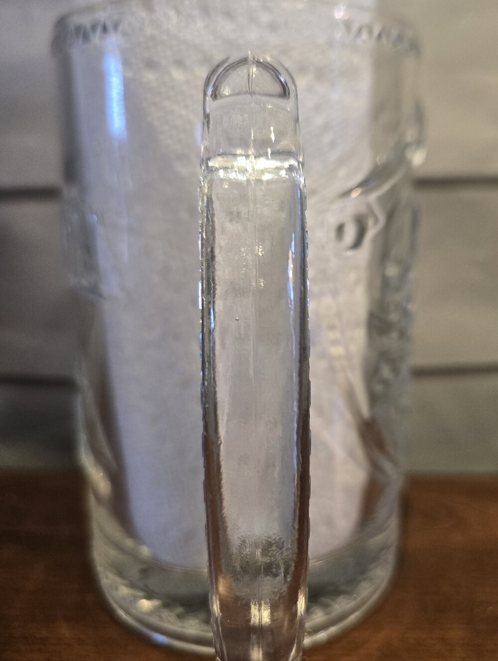 THE LEGEND OF ZELDA Glass Mug with Raised Logo. Rare. EUC - Picture 3 of 4